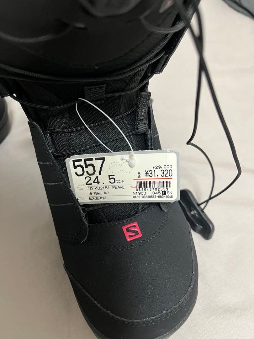 Salomon Pearl 24.5cm ブラック スノーボードブーツ
