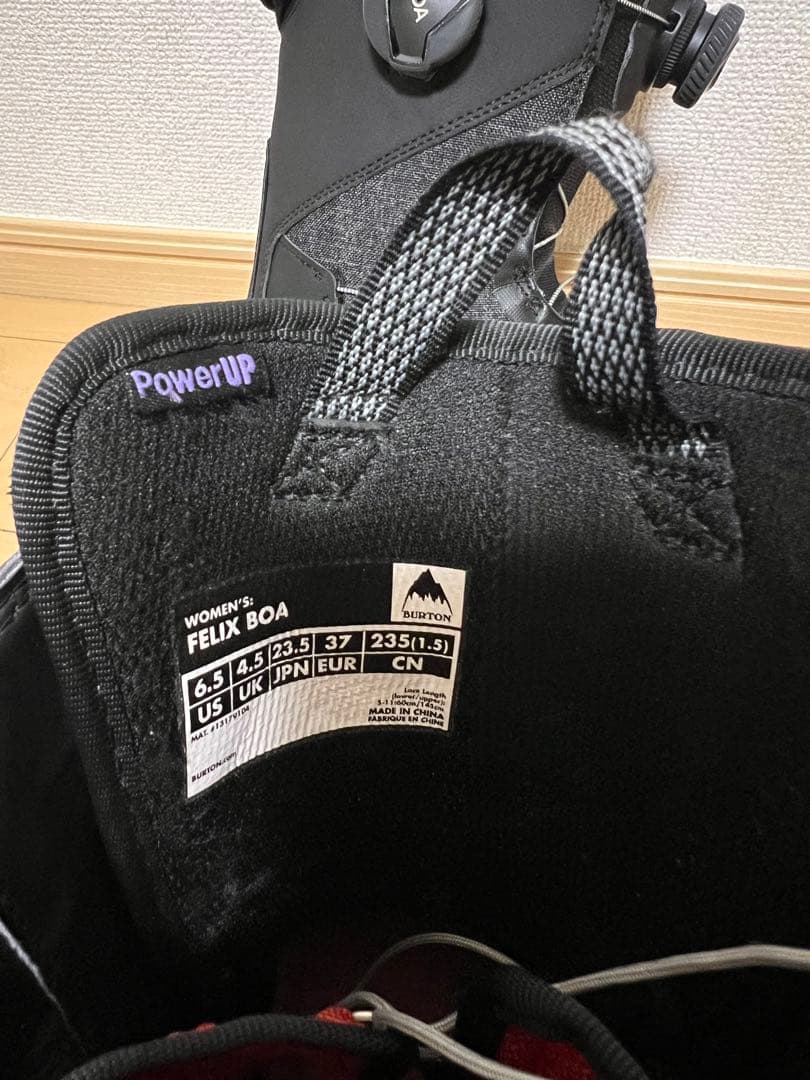 ちゅぅぴぃ バードン　スノーボードブーツ 23.5