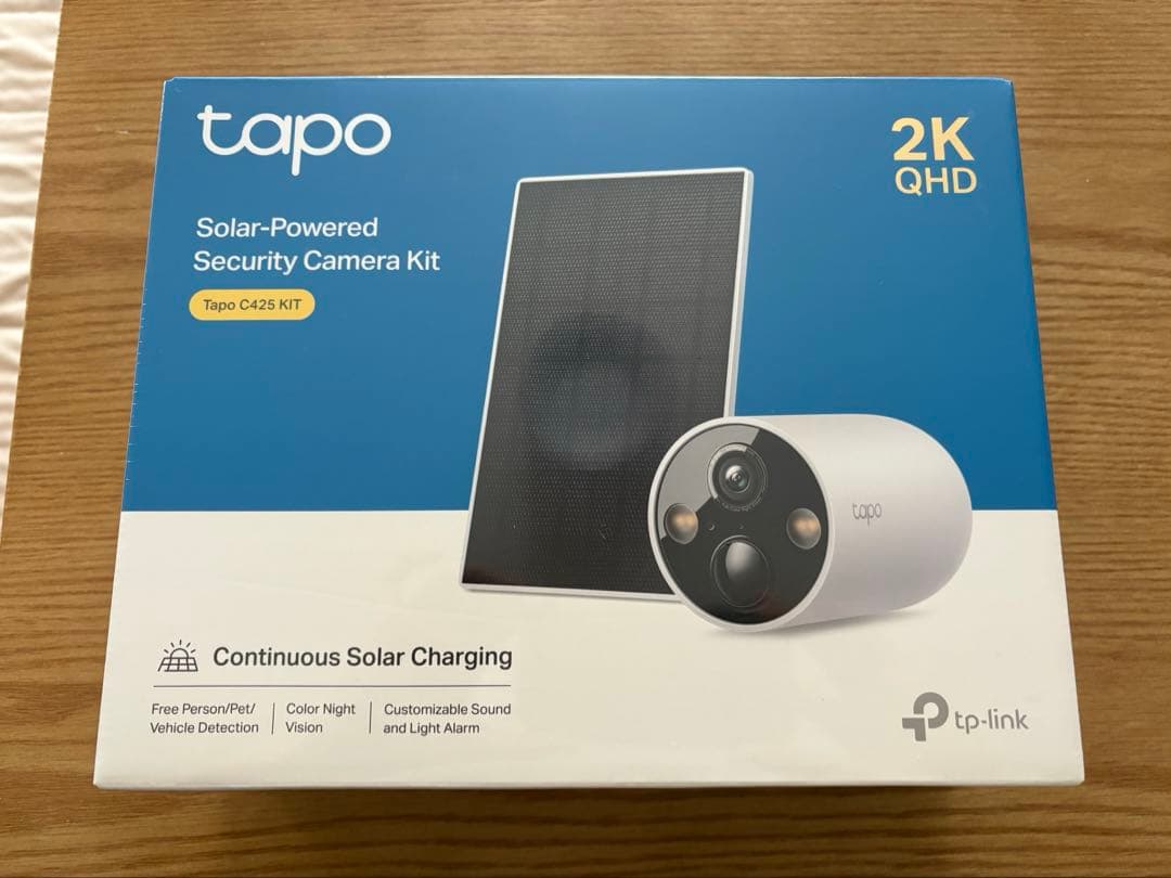 新品未使用未開封 tapo c425 KIT タポ　防犯カメラ　ソーラー