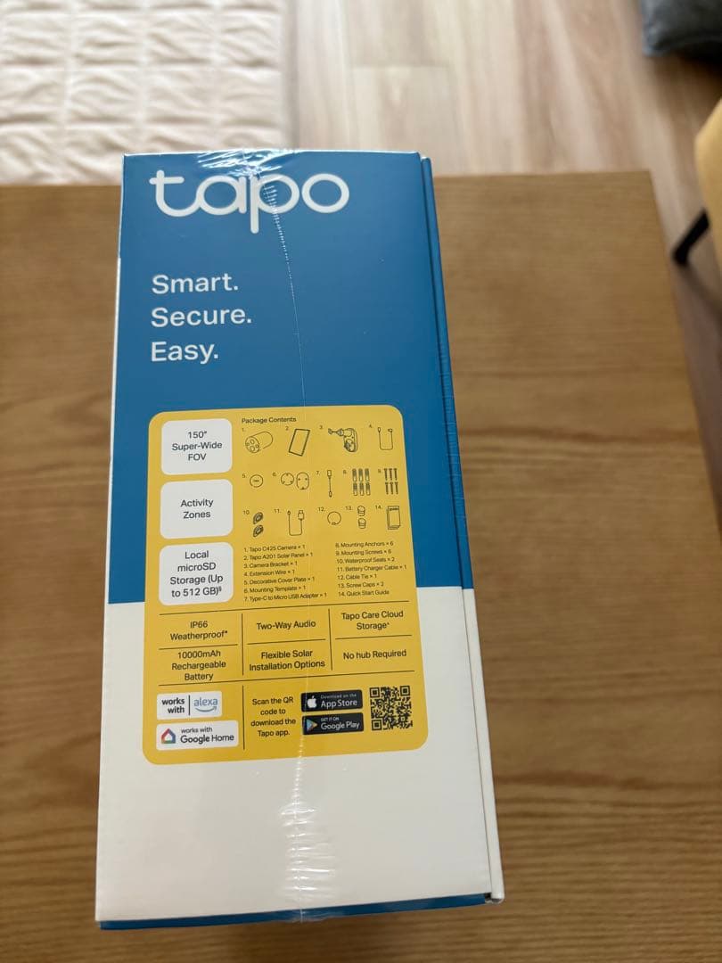 新品未使用未開封 tapo c425 KIT タポ　防犯カメラ　ソーラー