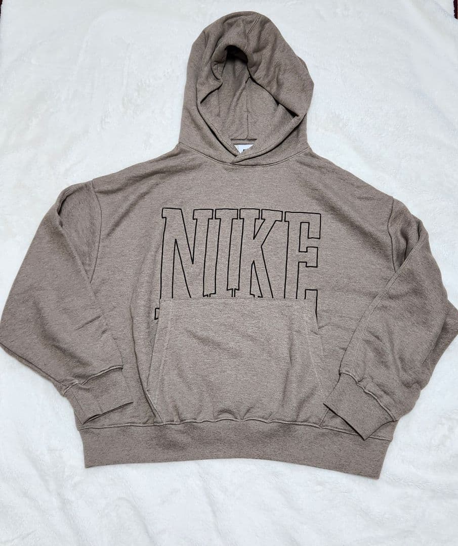 ナイキ オーバーサイズド フレンチテリー プルオーバー パーカー　LL