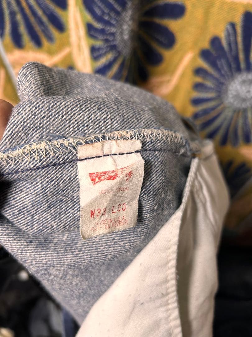90s levi's 501 made in USA 濃紺　色残り良好