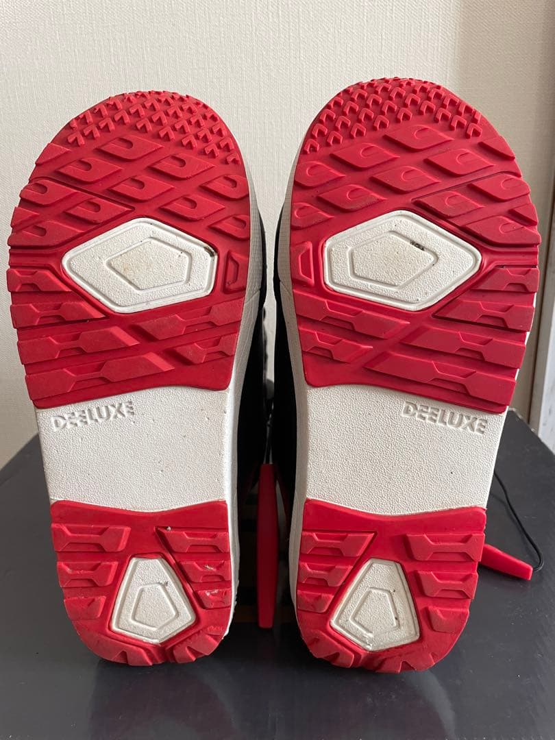 DEELUXE Empire スノーボードブーツ ブラック/レッド