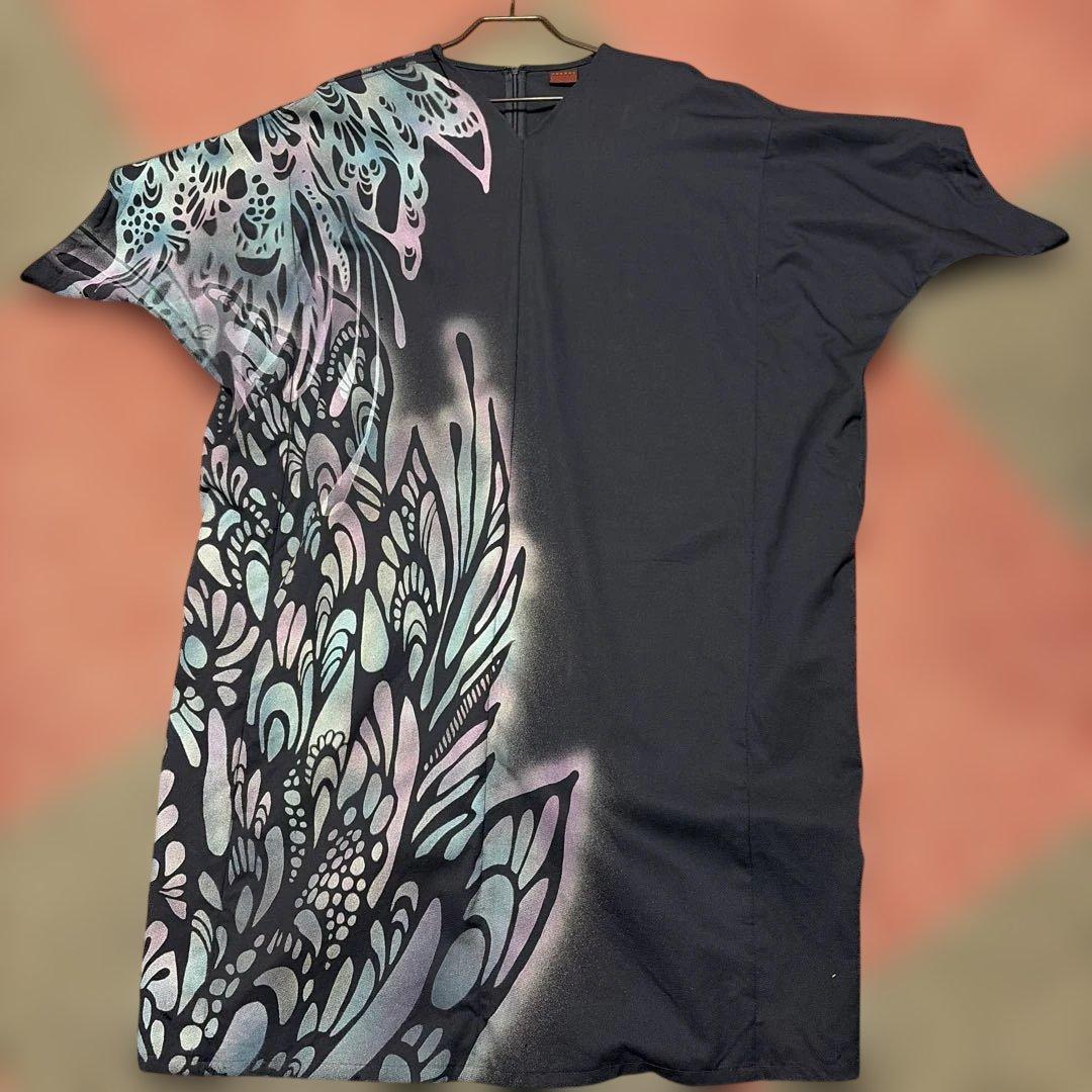 ヨーカン　紺色　チュニック