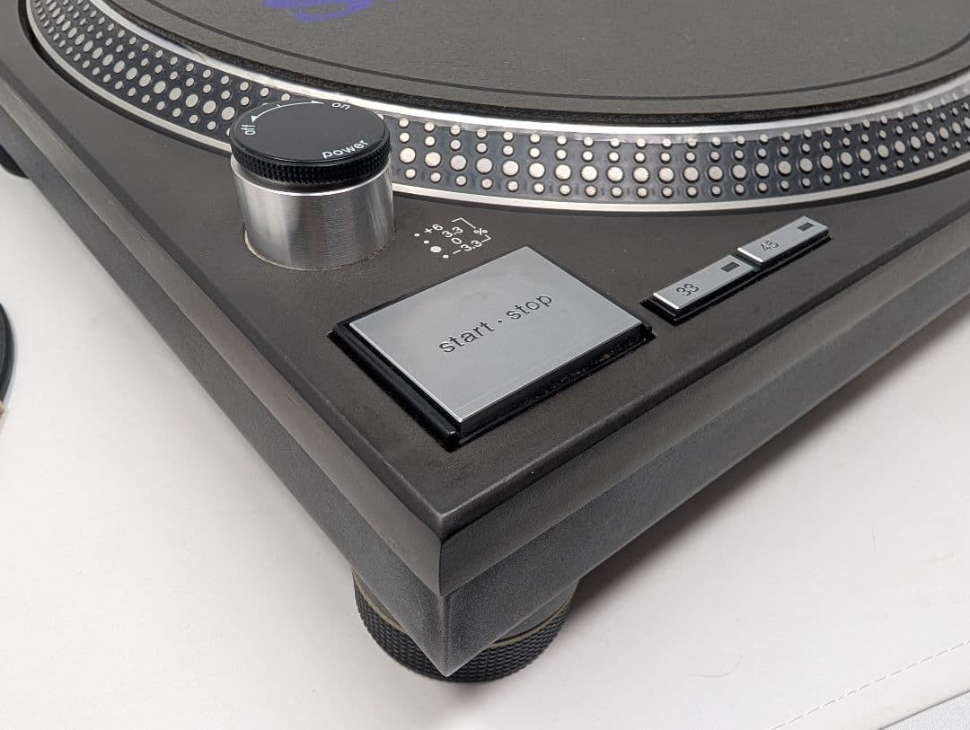 【良品・動作確認済】Technics SL-1200MK3 ターンテーブル 黒