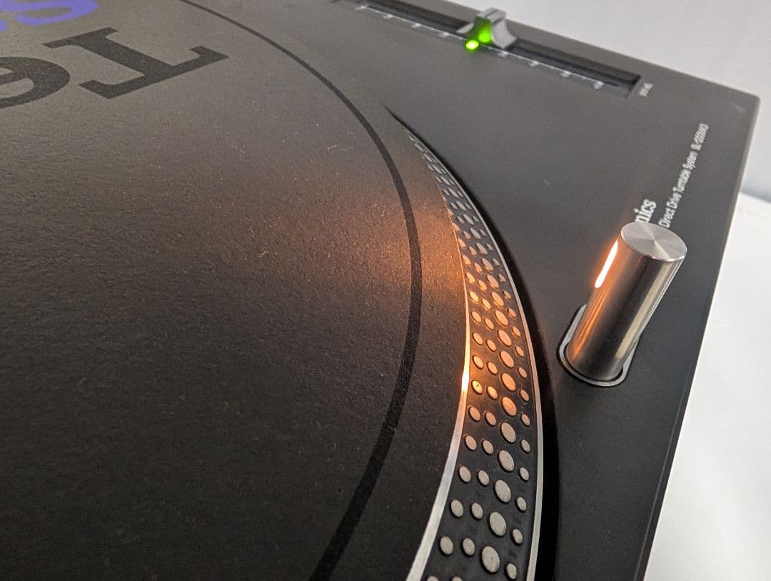 【良品・動作確認済】Technics SL-1200MK3 ターンテーブル 黒