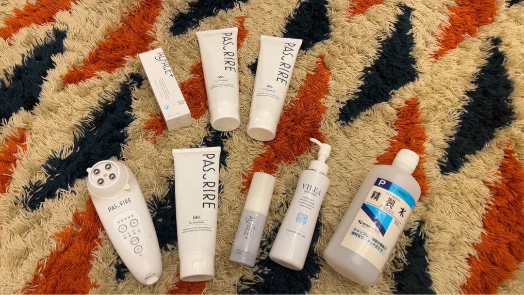美品　格安　PASRIRE パスリル オールインワン美顔器　専用ジェルセット
