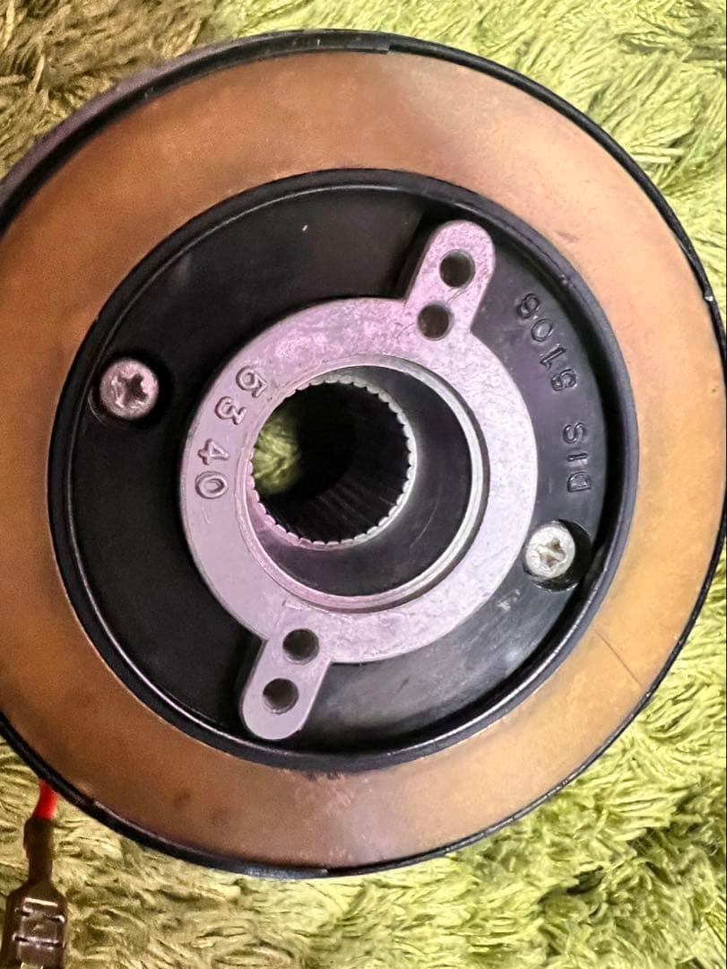 NARDI personal ステアリング 黒レザー ボス付き