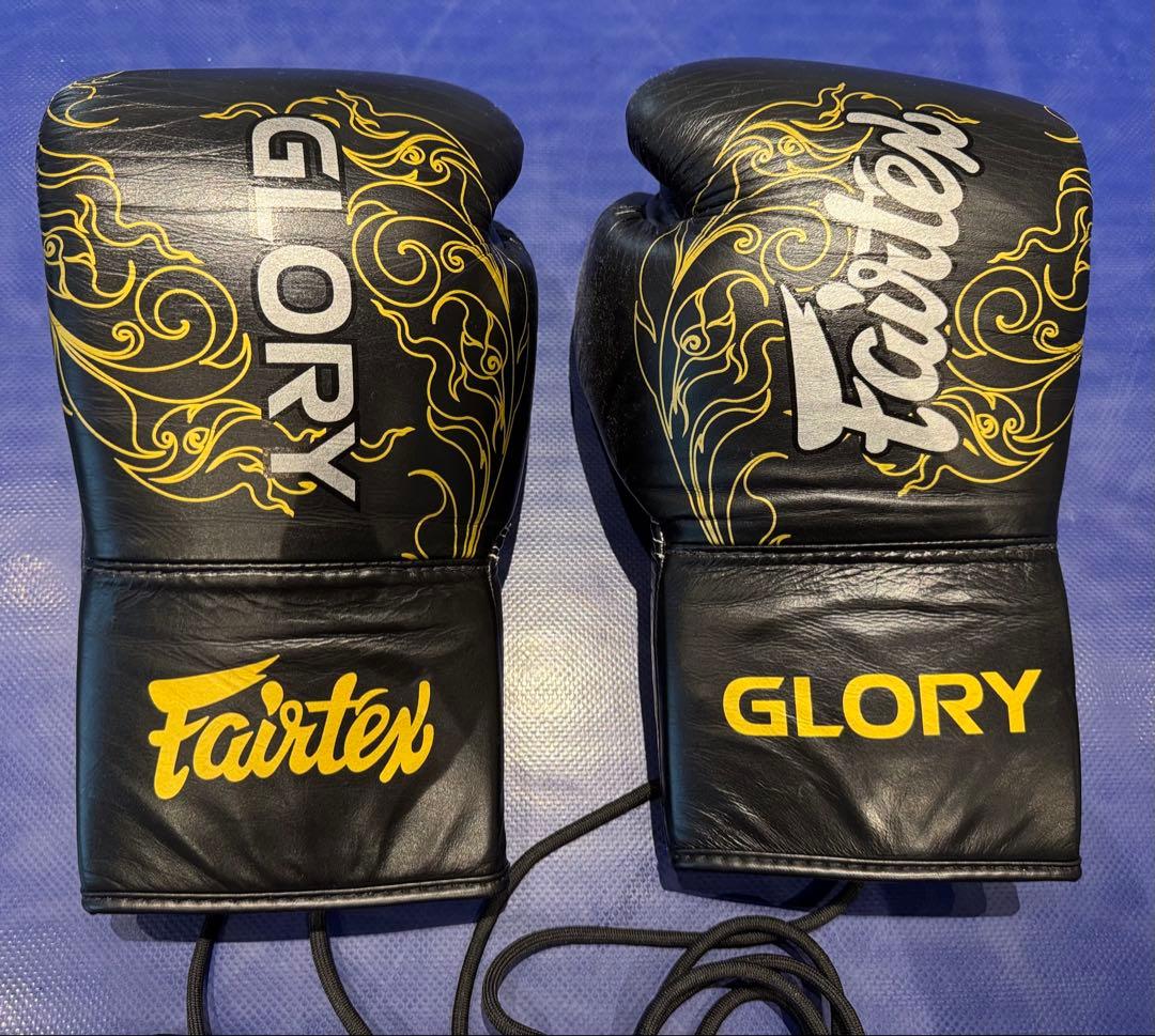 限定品　Fairtex GLORY ボクシンググローブ 16 oz レース