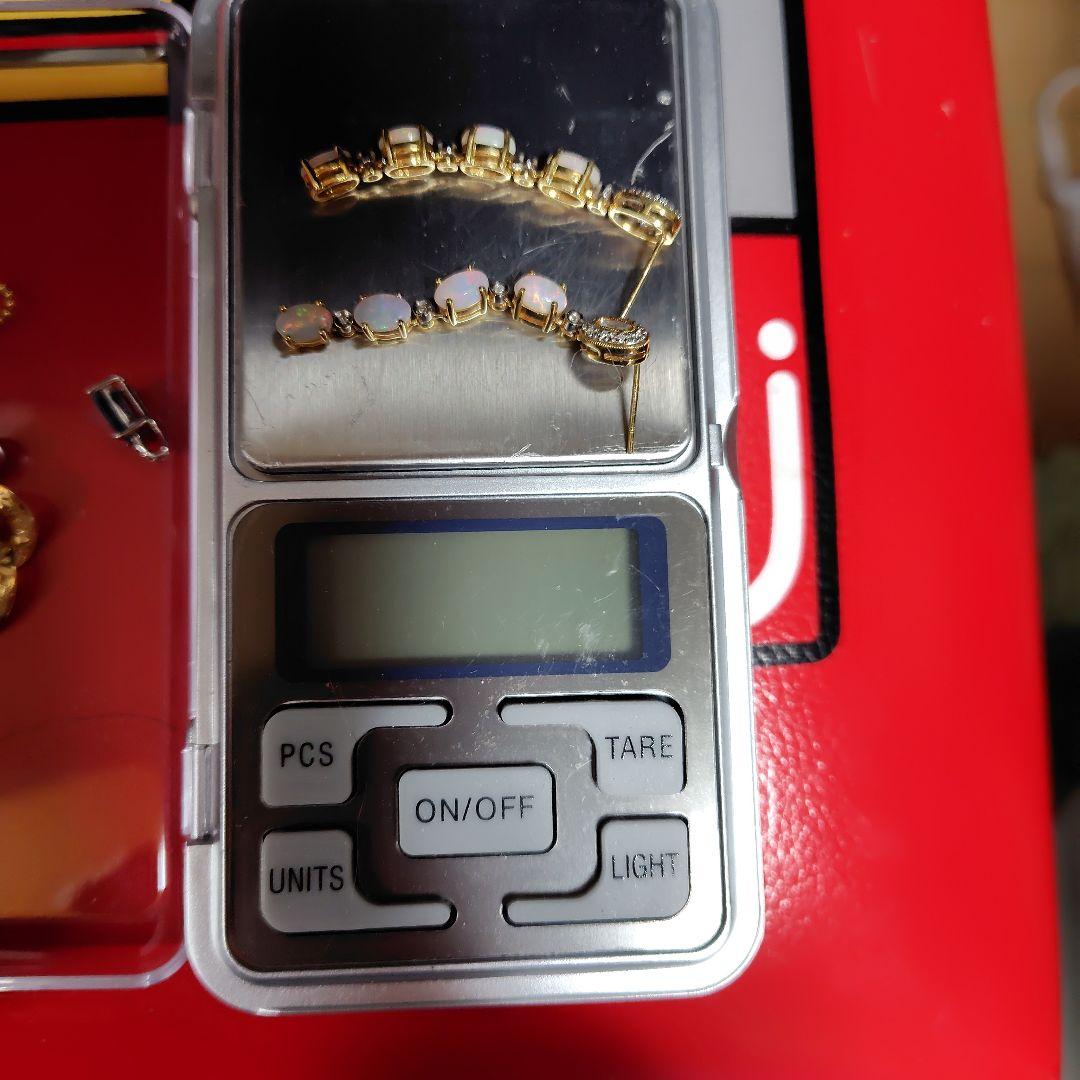 全部本物！K１８刻印あり！WG刻印あり！イタリアジュエリー750刻印17.85g