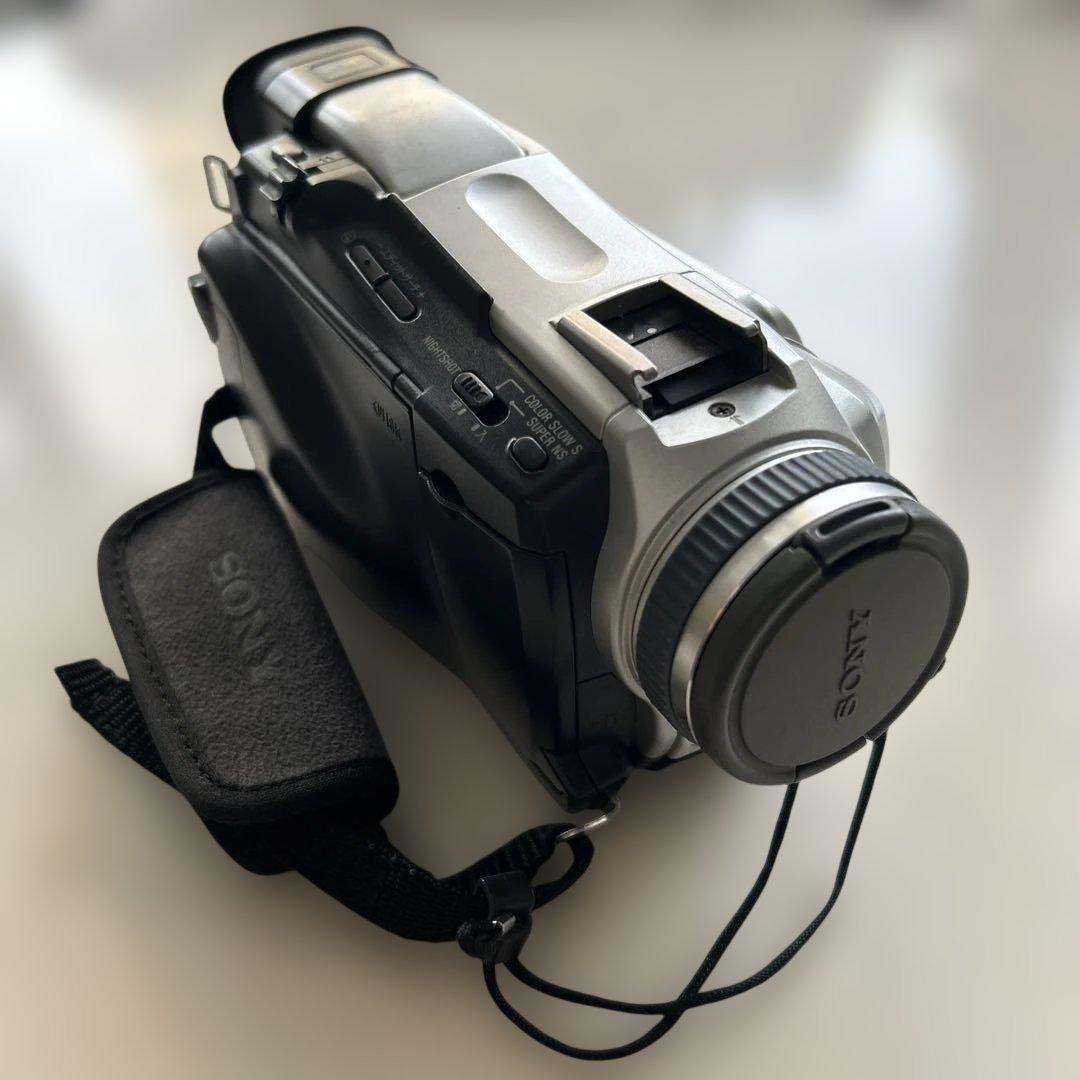 ジャンク　Sony Digital Handycam 120倍ズーム
