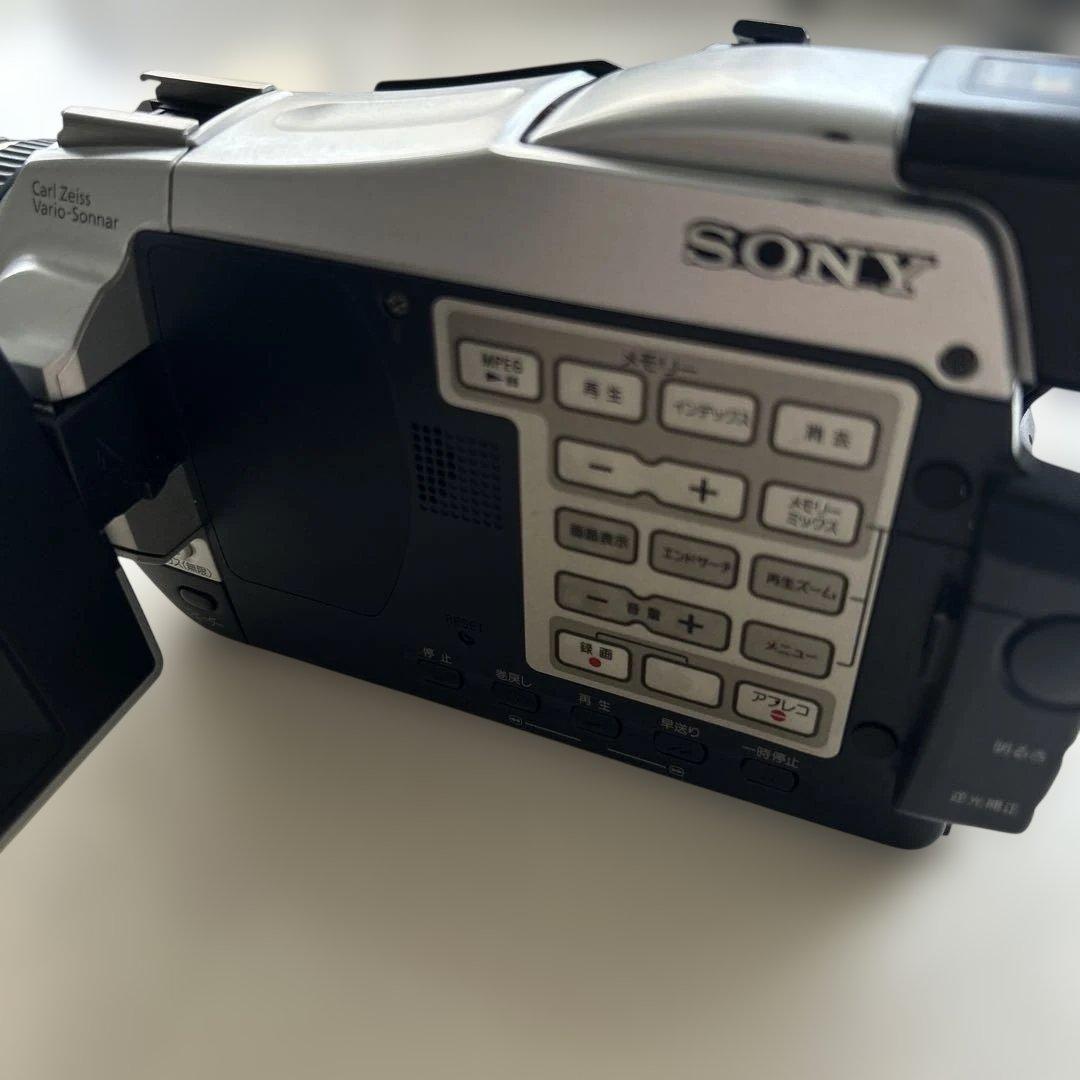 ジャンク　Sony Digital Handycam 120倍ズーム