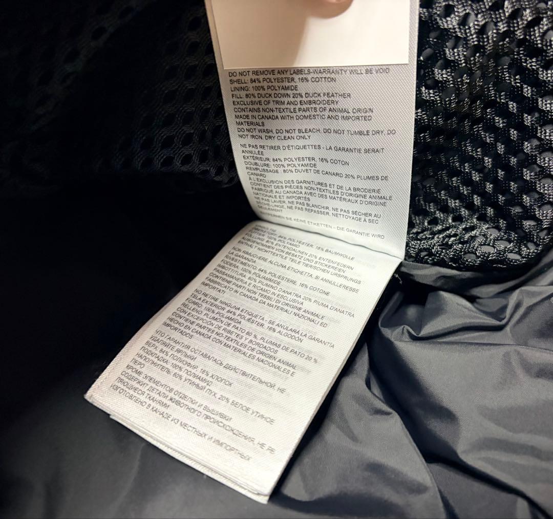 カナダグース ウィンダムパーカ ブラックレーベル　2048MB 最終値下げ