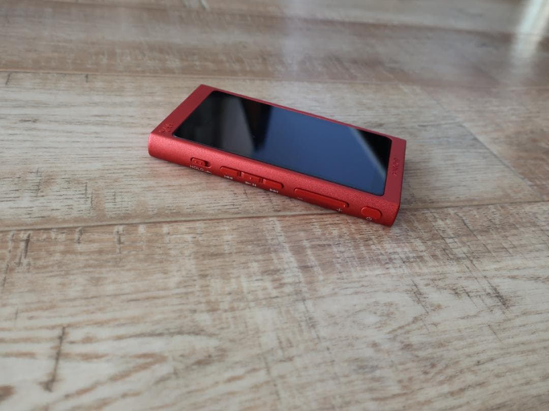 ★人気 希少 SONY NW-A35 16GB 高音質 ハイレゾウォークマン 赤