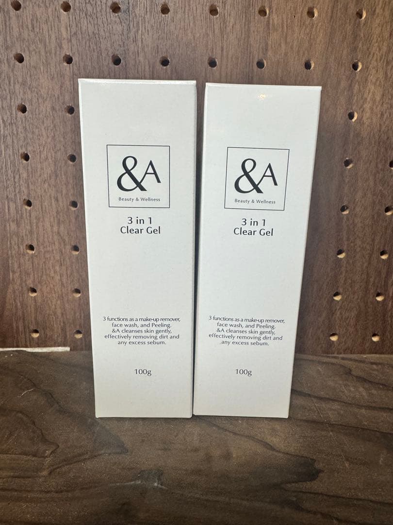 アンドエー　クリアジェル　洗顔料