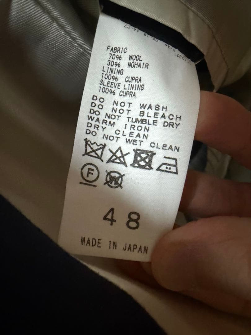 renoma paris VERNEUIL class 堀切 サイズ48