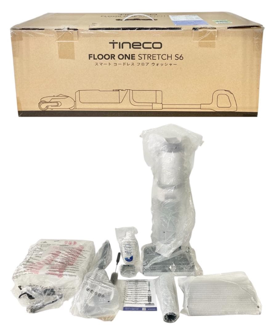 ★未使用★TinecoFloorOneStreatchS6コードレス水拭き掃除機