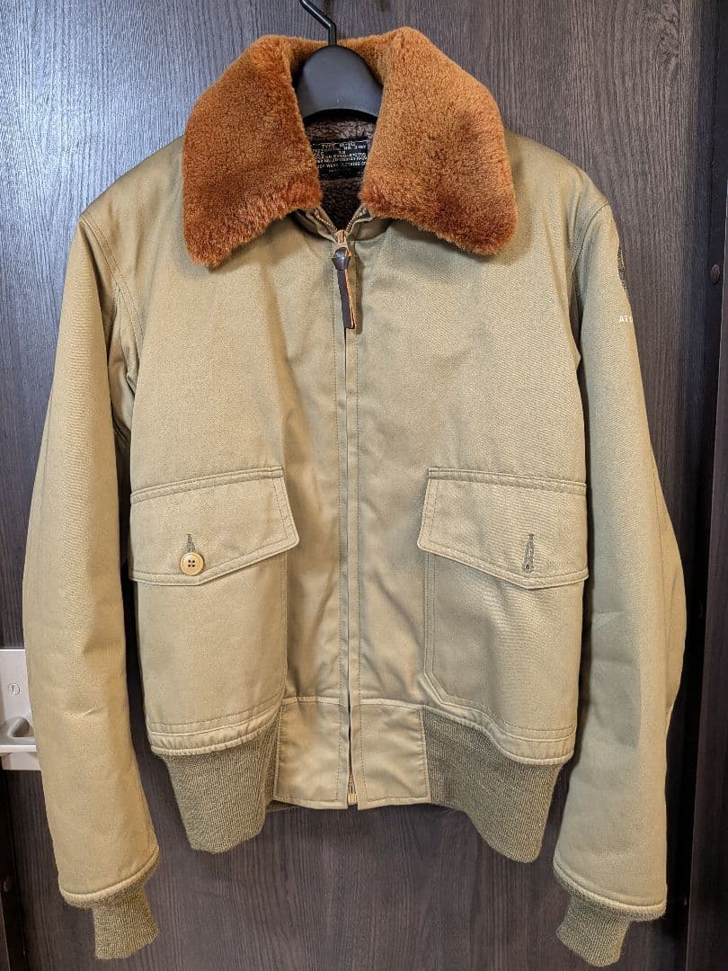b-10　リアルマッコイズ　フライトジャケット　38