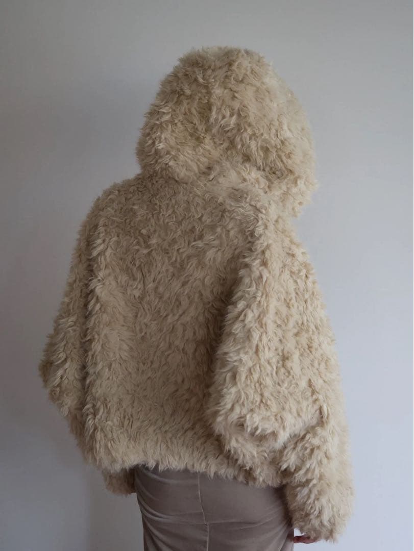 ジャケット・アウター celon poodle fur blouson