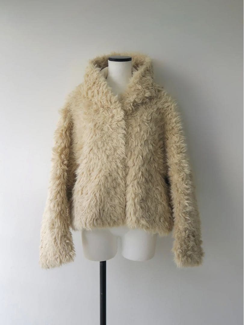 ジャケット・アウター celon poodle fur blouson