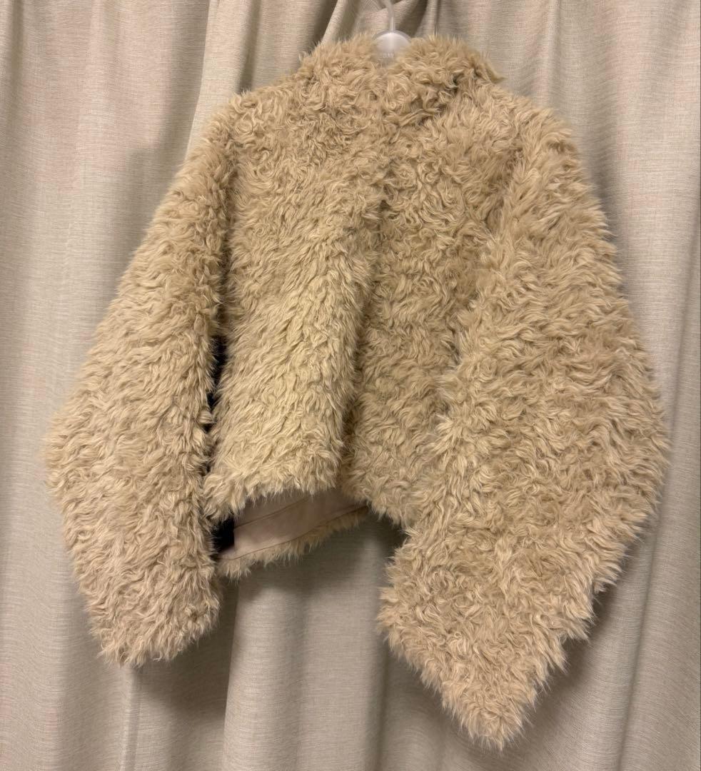 ジャケット・アウター celon poodle fur blouson