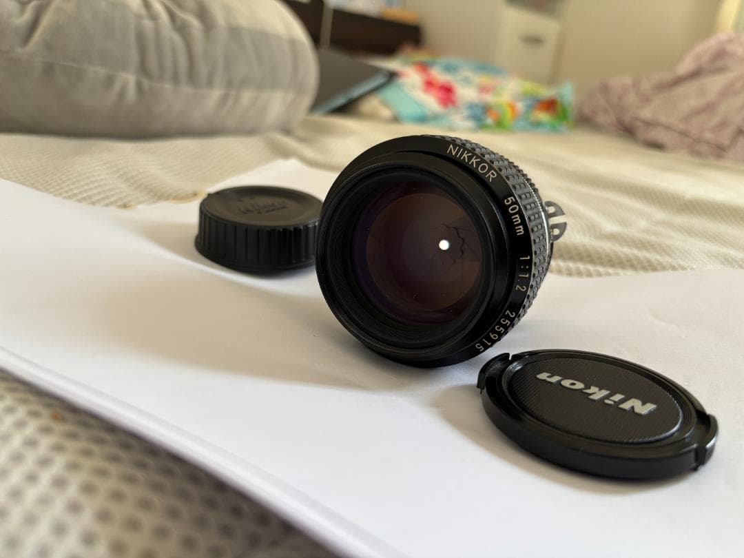 【極上品】NIKKOR 50mm f/1.2 AIS Ai-s MF Fマウント