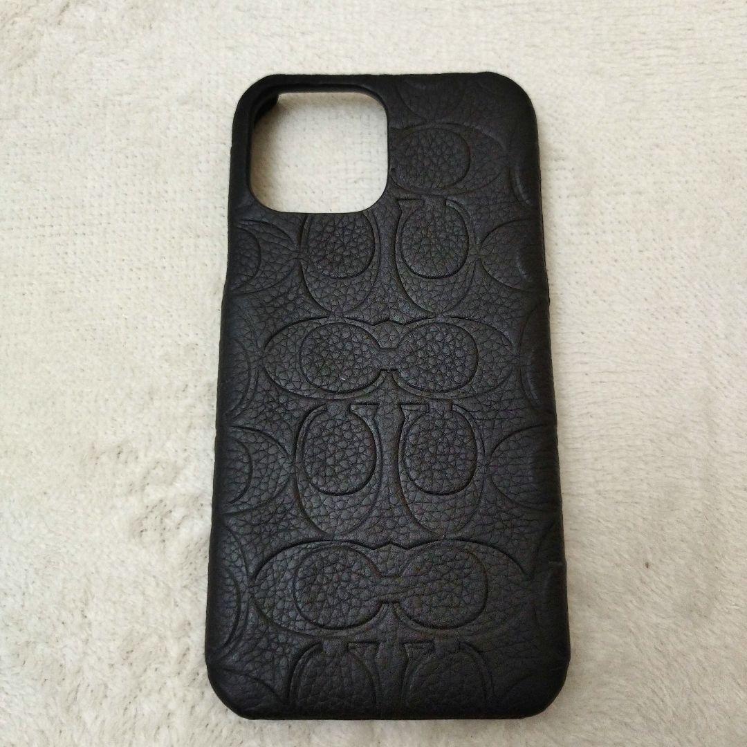 【美品】COACH　コーチ　iPhone 14 promax スマホケース