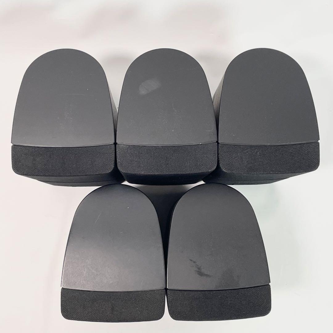 【5個セット】BOSE サテライトスピーカー　ダブルキューブ型　壁掛け金具付き