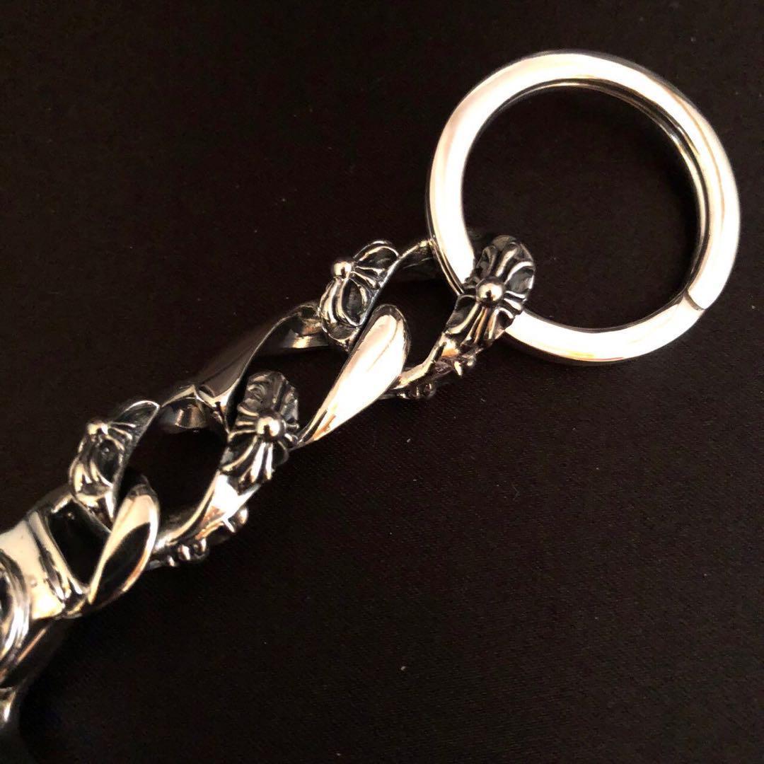 シルバー925 キーホルダー　キーリング　クロス　十字架　人気　1 64161