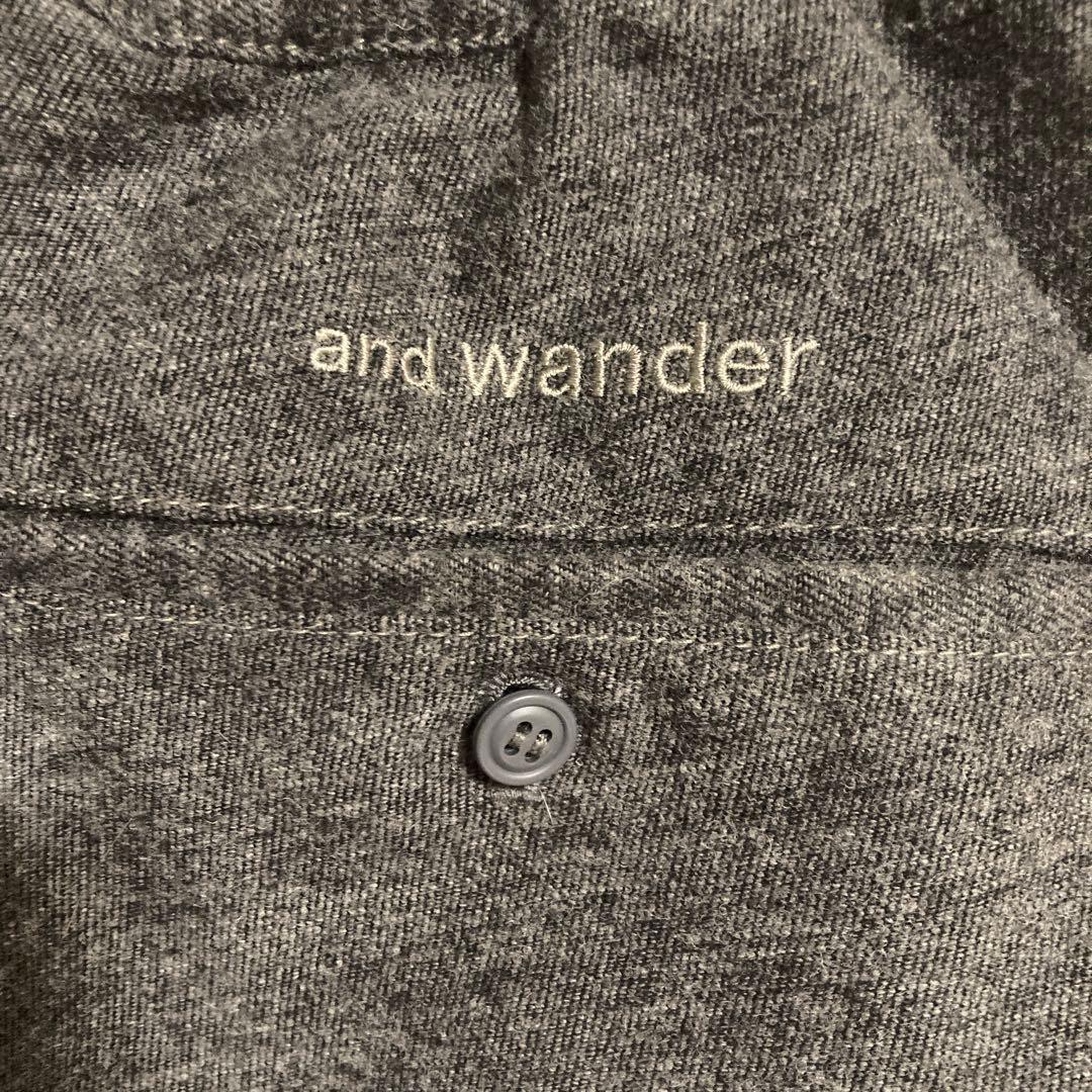and wander wool twill tapered pants Mサイズ