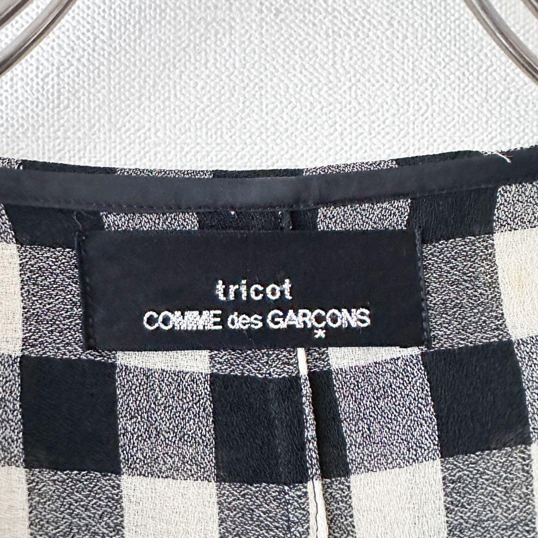 トリココムデギャルソン /ギンガムチェック ジャケット AD1991