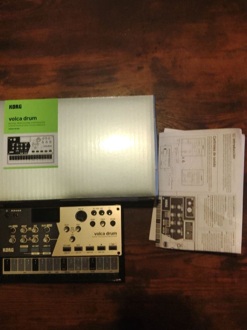 KORG volca drum ドラムシンセサイザー