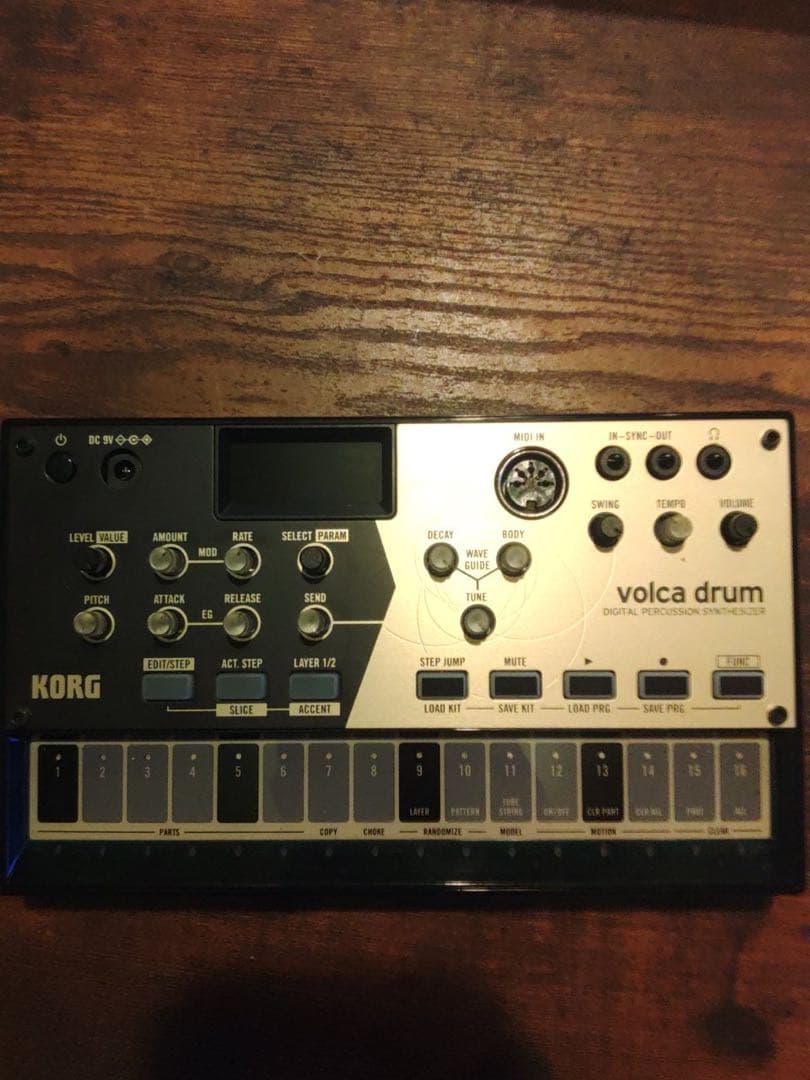 KORG volca drum ドラムシンセサイザー