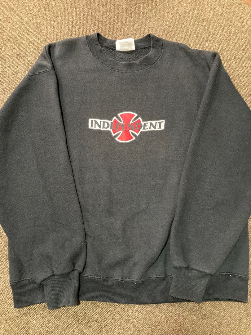 インデペンデント　90’s Leeボディ　アメリカ製　スウェット　L ブラック