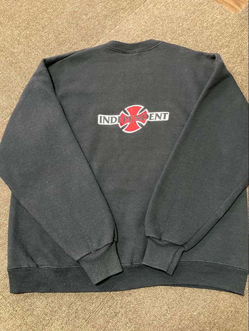 インデペンデント　90’s Leeボディ　アメリカ製　スウェット　L ブラック