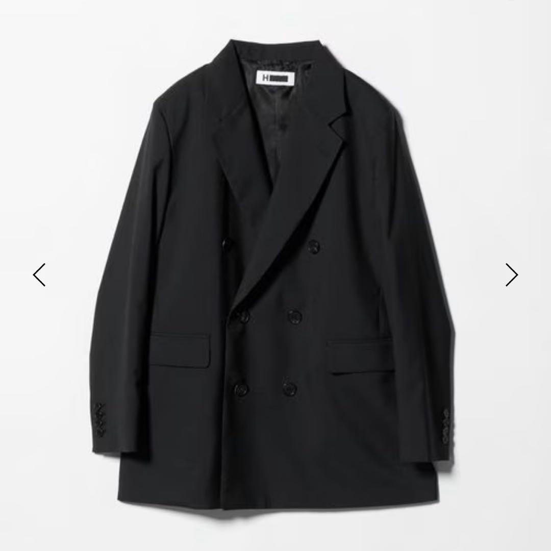 H BEAUTY&YOUTH ダブルブレステッドジャケット