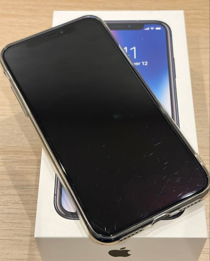 iPhoneX 64GBブラック