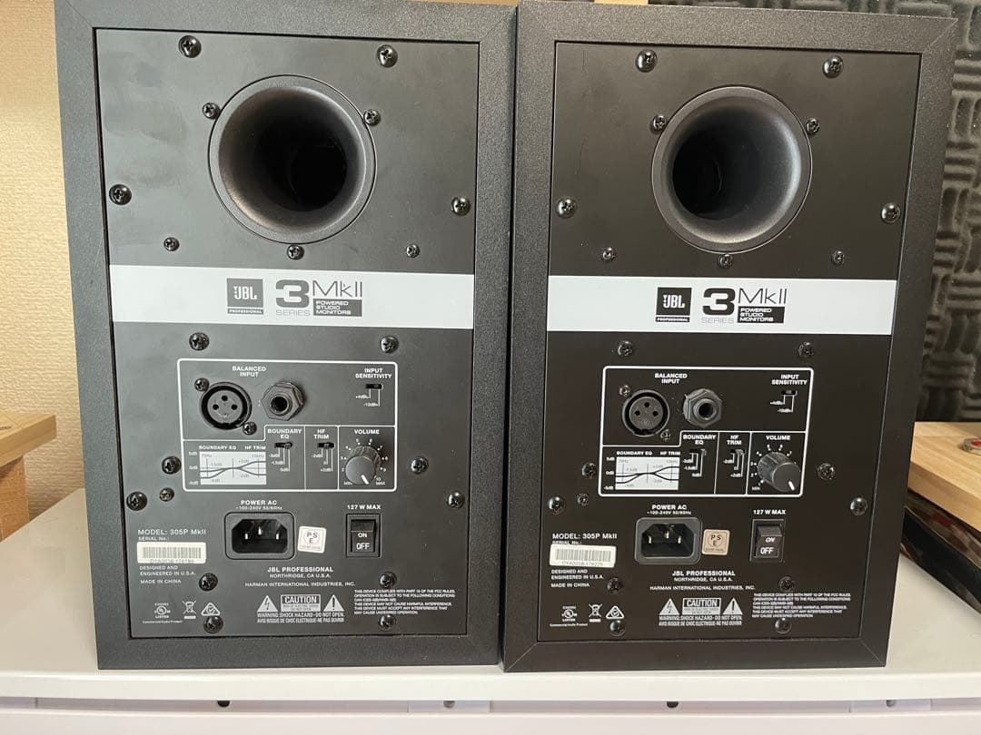 う*！様 JBL 3 MkII 305P アクティブスピーカー