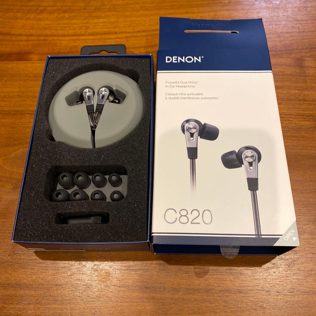 DENON AH-C820 有線イヤホン