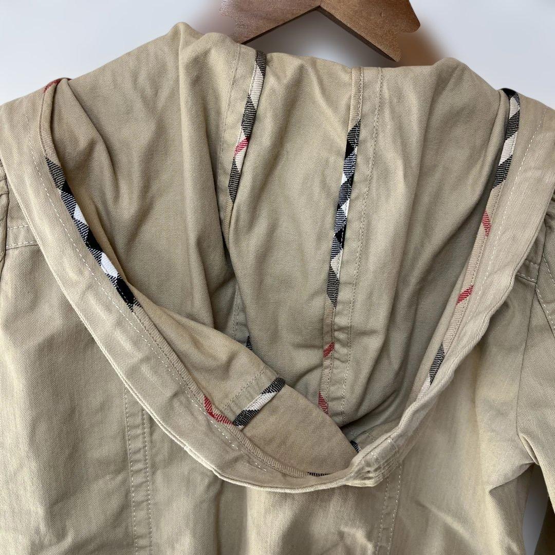 BURBERRY BLUE LABEL フード付きジャケット サイズ38