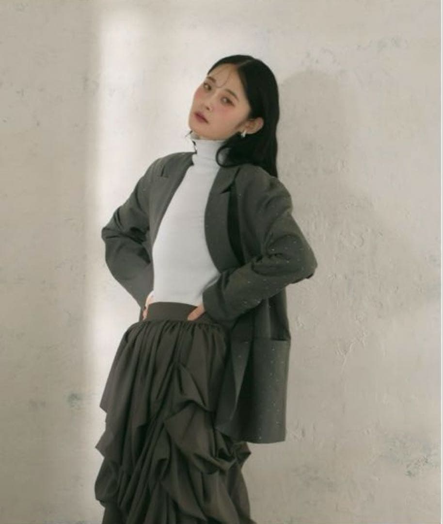 Olu. ラインストーンジャケット