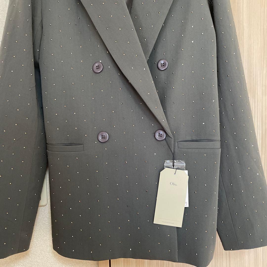 Olu. ラインストーンジャケット