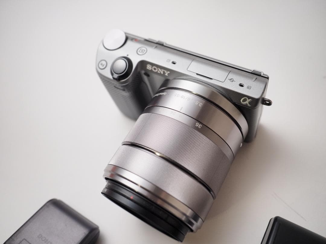 SONY NEX-5r レンズキット ミラーレスカメラ シルバー