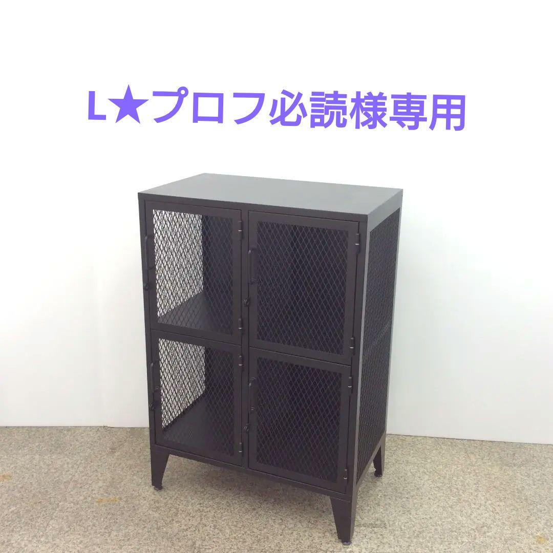 ジャーナルスタンダードファニチャー メッシュロッカー 2列2段