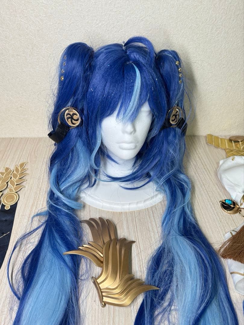 鳴潮 ユーノ コスプレ ウィッグ付き 靴　フルセット