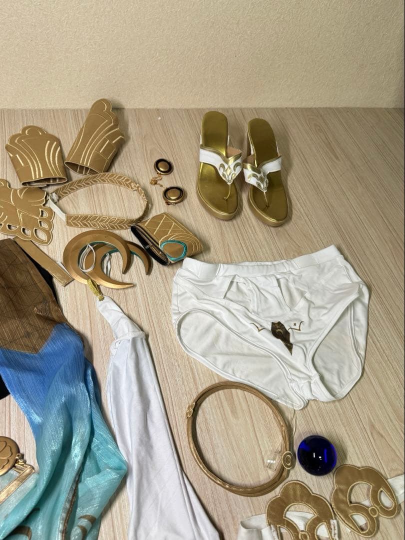 鳴潮 ユーノ コスプレ ウィッグ付き 靴　フルセット