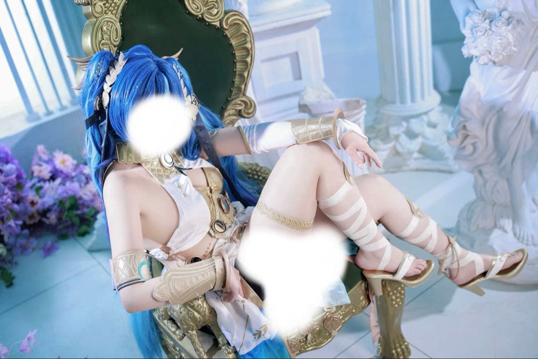 鳴潮 ユーノ コスプレ ウィッグ付き 靴　フルセット