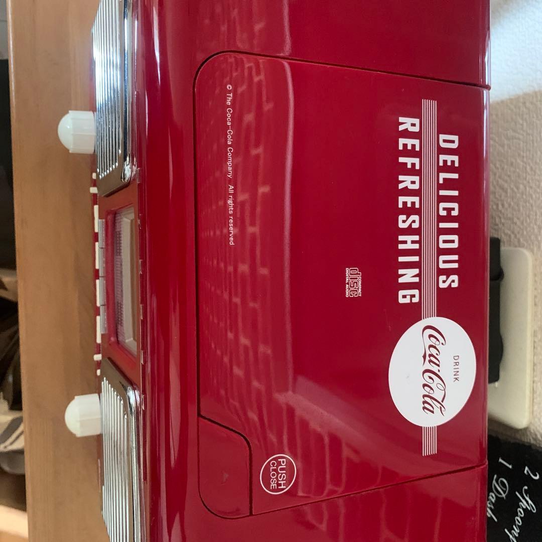 TEAC ステレオラジオ コカ・コーラデザイン