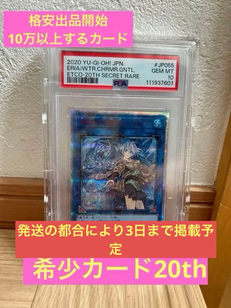 ゆ*様 清浄の水霊使いエリア PSA10 20thシークレット