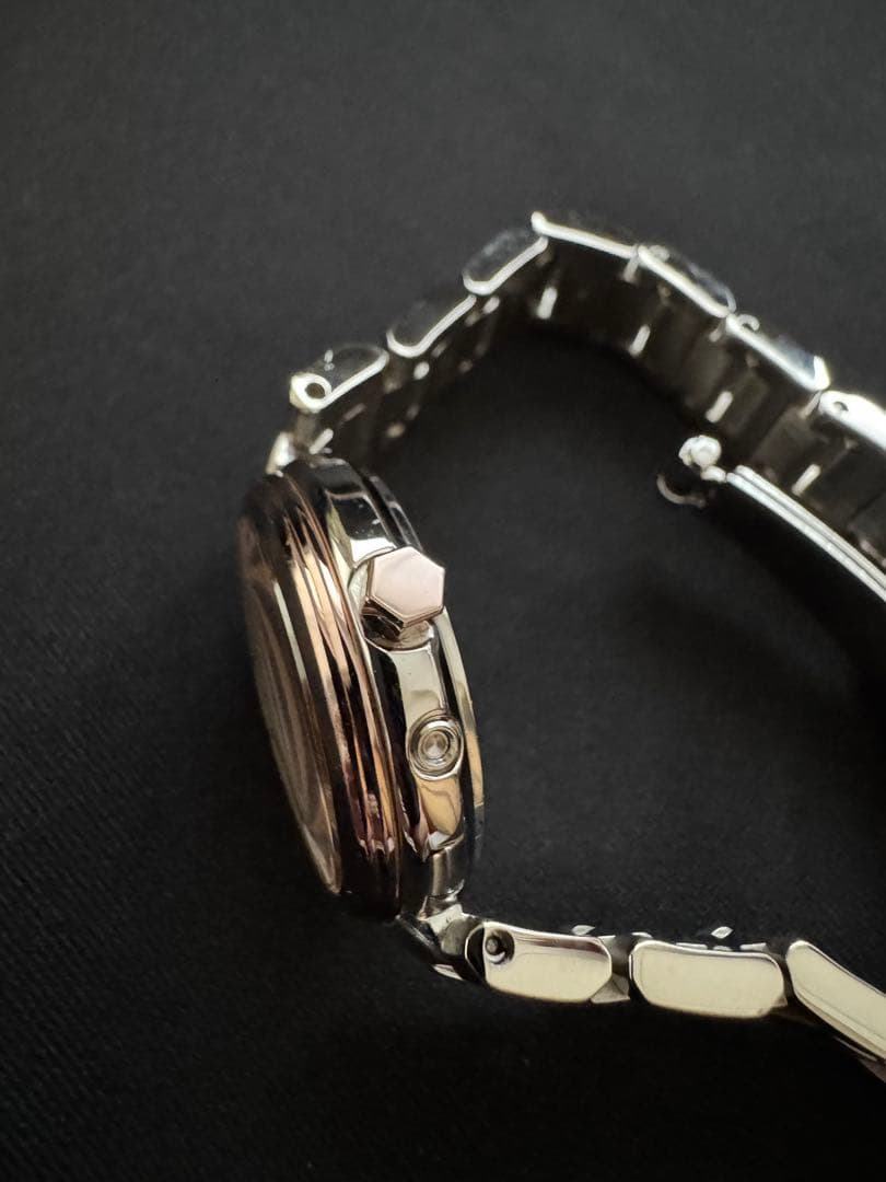 CITIZEN Xcクロスシー腕時計 シルバー/ローズゴールドエコドライブ